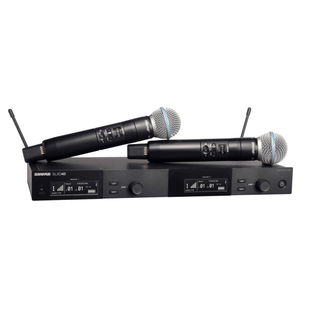 Shure SLXD24DJ/B58-JB ワイヤレスマイク・セット SLXD24D/B58