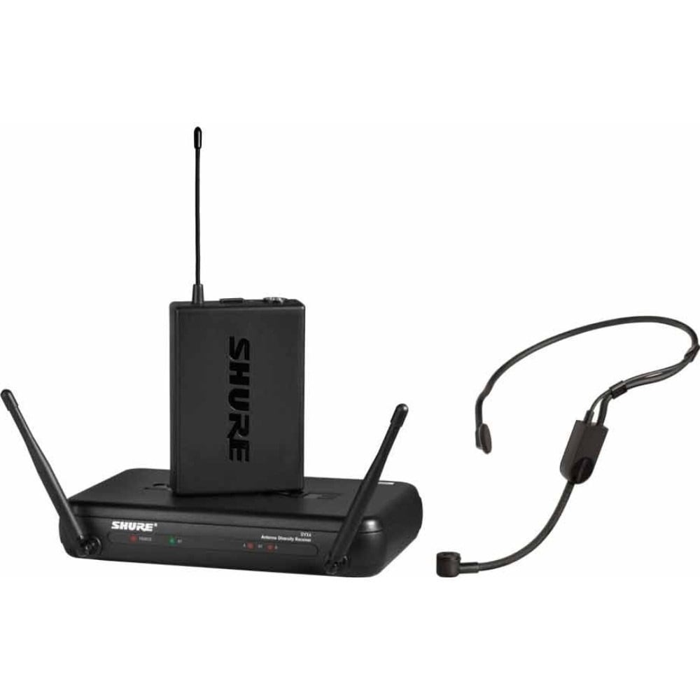 りょーSHURE SVX14/PGA31 ワイヤレスヘッドマイク 美品 SHURE（シュア） Shure SVX14/PGA31 ヘッドセット ワイヤレスマイク