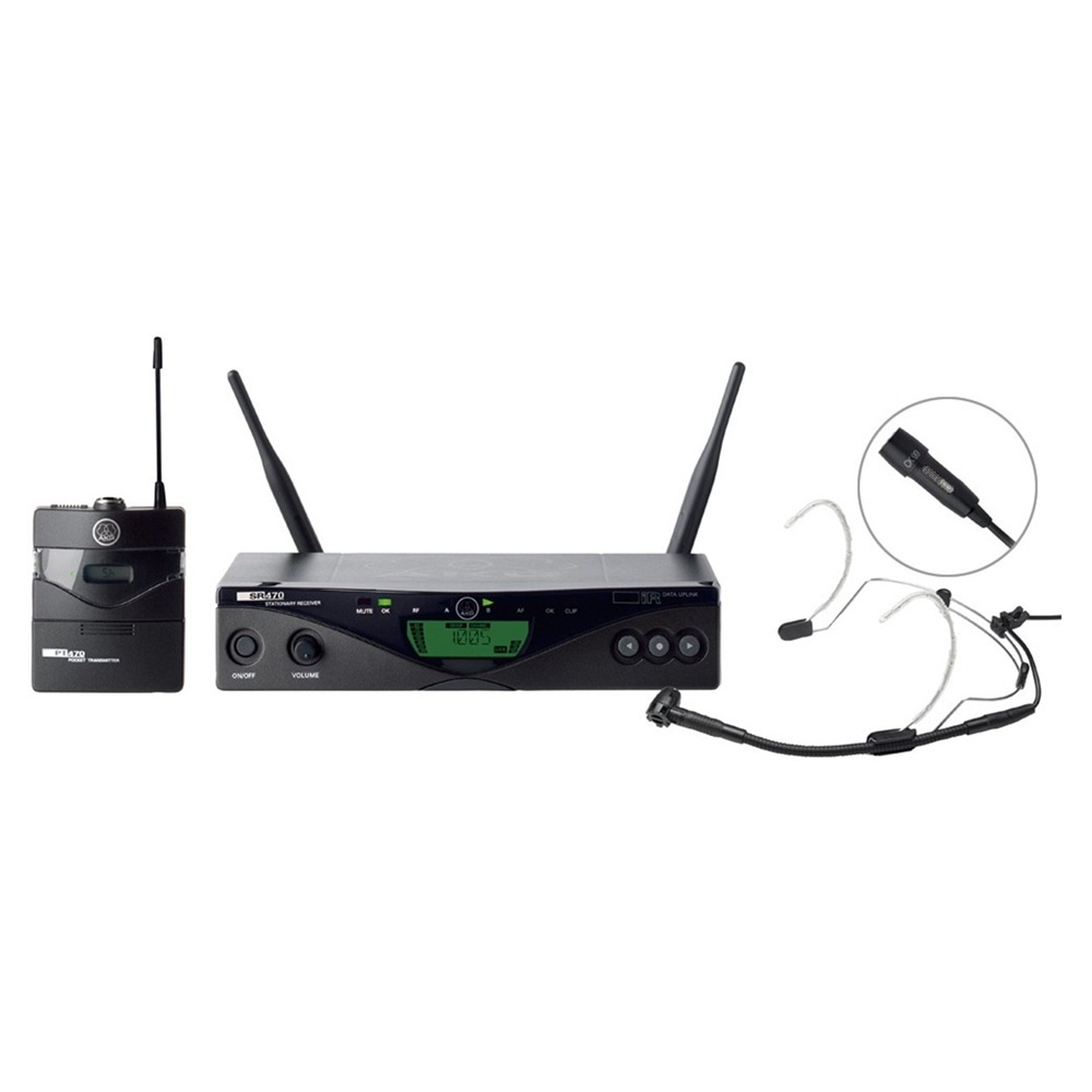 AKG HT470 CU400 SR470 ワイヤレスマイク・受信機セット AKG HT470 CU400 SR470 ワイヤレスマイク・受信機セット AKG HT