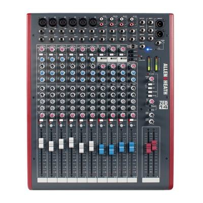 Allen & Heath ZED-10 10chアナログミキサー | Hibino.com ヒビノ公式