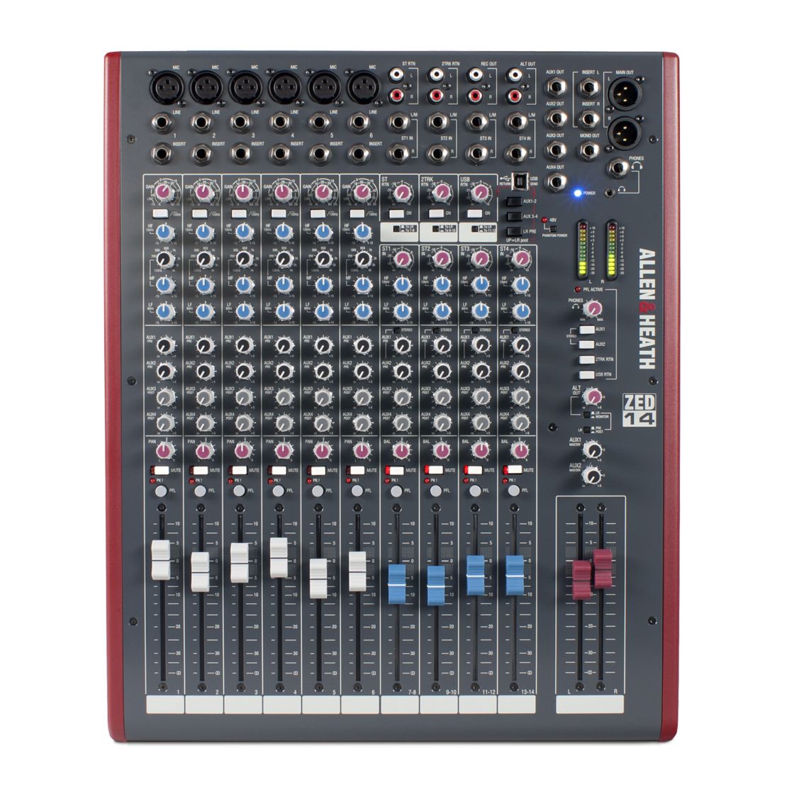 Allen & Heath ZED-14 アナログミキサー | Hibino.com ヒビノ公式