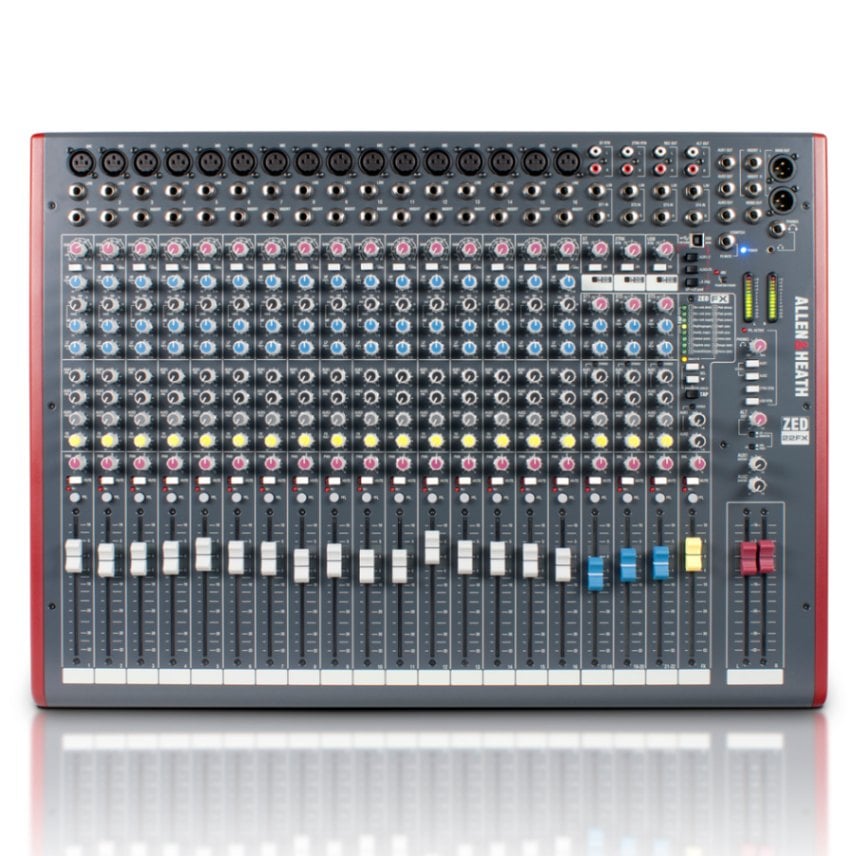 美品✨【動作良好】ALLEN&HEATH ZED-22FX アナログミキサー 楽天市場】Allen & Heath ZED-22FX アナログミキサー 国内正規品