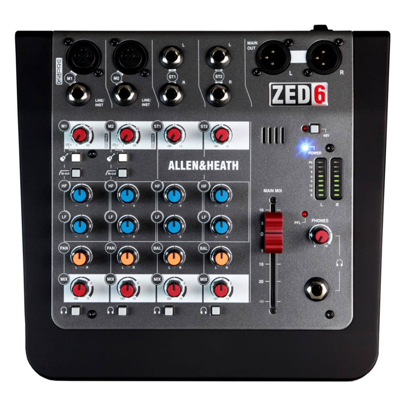 Allen & Heath ZED-6 アナログミキサー｜FULL-TEN