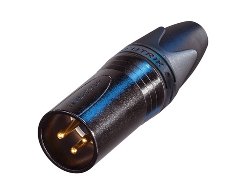 NEUTRIK NC3MXX-B XLRコネクタ 10個セット NEUTRIK NC3MXX-B XLRコネクター(3P)オス｜FULL-TEN