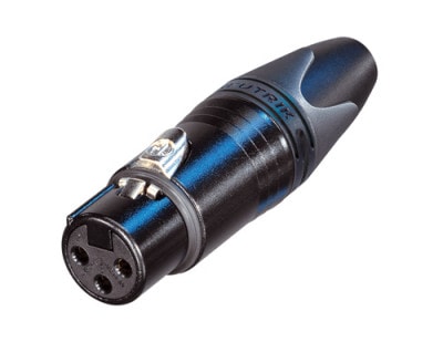 NEUTRIK NC3MXX-B XLRコネクター(3P)オス｜FULL-TEN