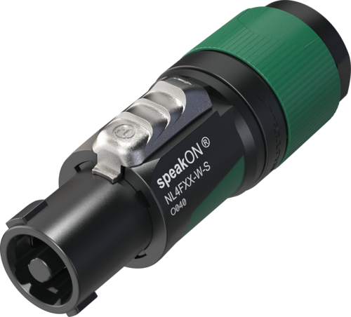 697★NEUTRIK NＬ4FX ×8個 Neutrik Speakon NLT8MX to 4 x NL4FX 2m breakout cable