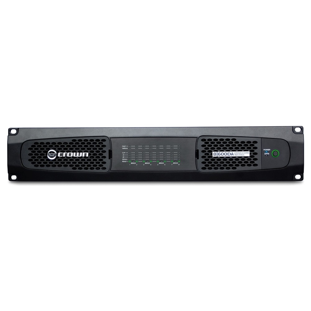 CROWN DCi 8|600DA 8chパワーアンプ Dante対応 | Hibino.com ヒビノ