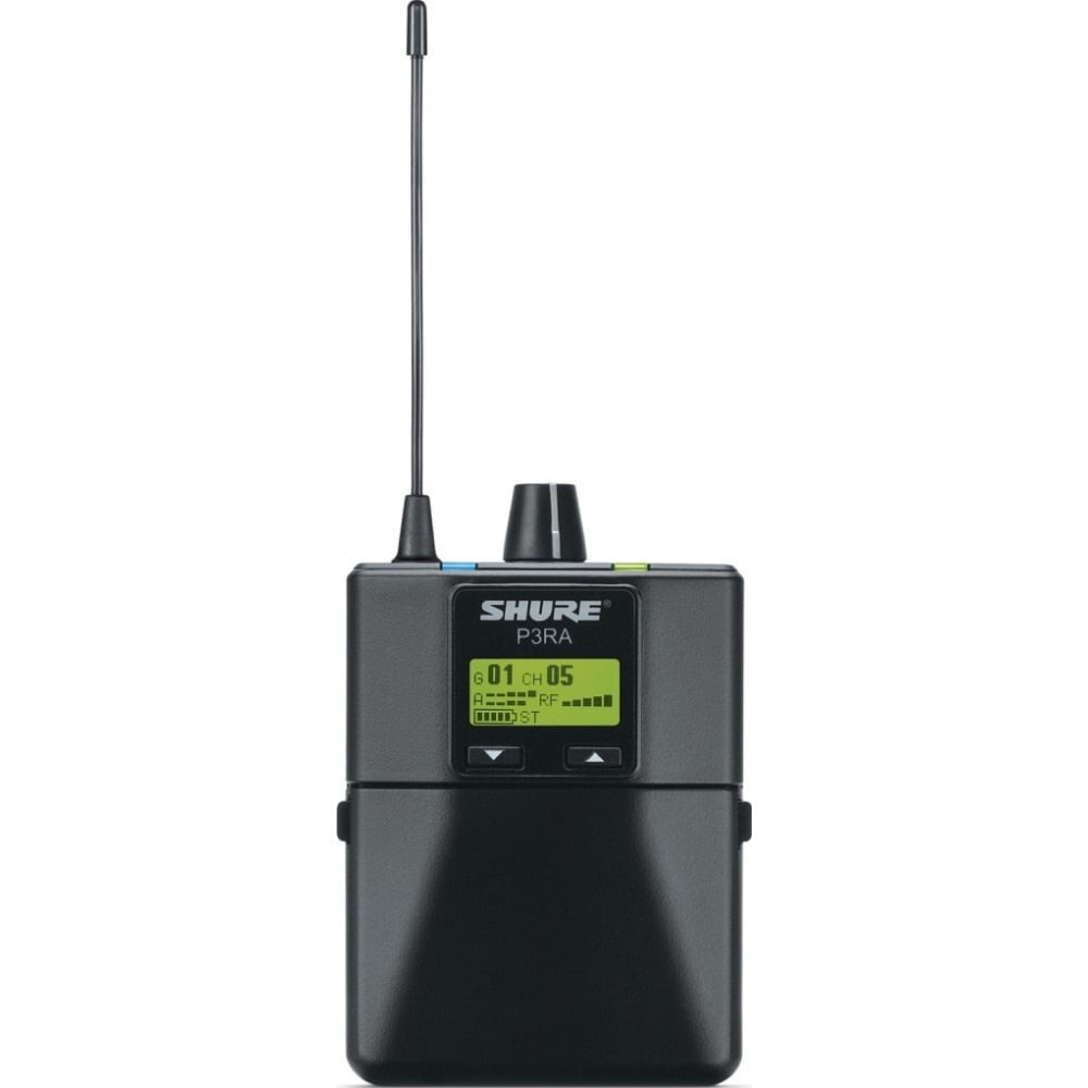 Shure P3RA-L18 ボディーパック受信機 P3RA=-L18 ワイヤレス・イヤモニ