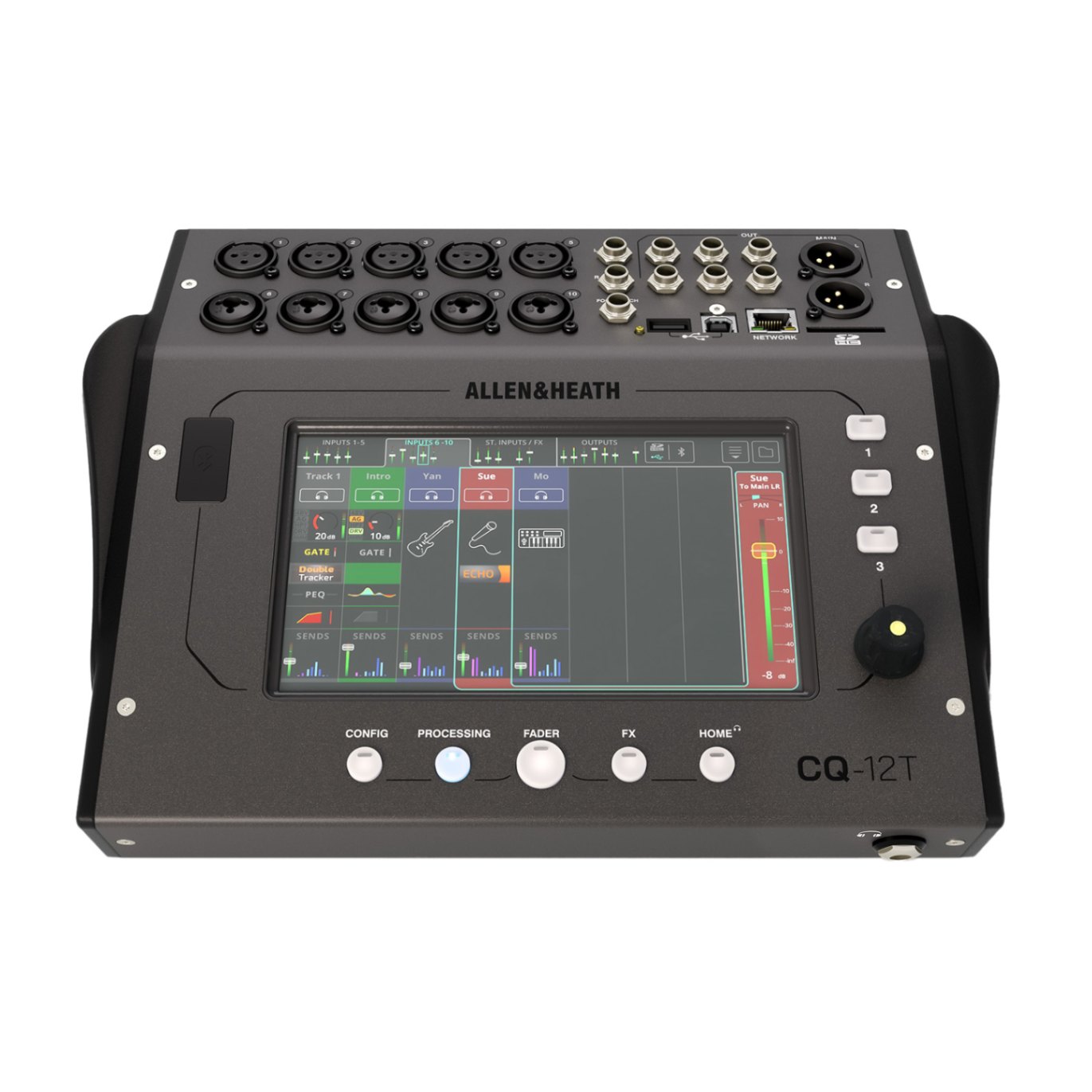 Allen & Heath CQ-12T デジタルミキサー (ミキシングコンソール