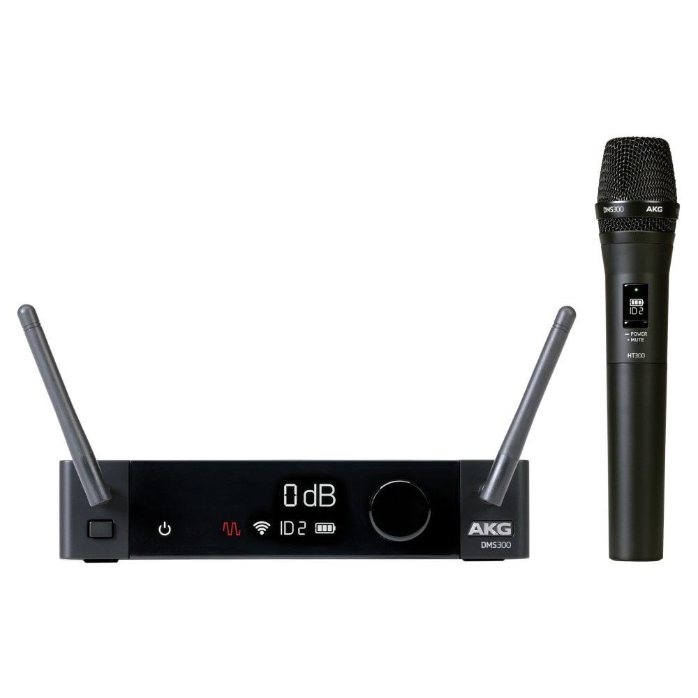 AKG DMS300 SET ハンドヘルドマイク ワイヤレスマイク AKG DMS300 SET ハンドヘルドマイク DMS300 2.4GHz ワイヤレスマイク