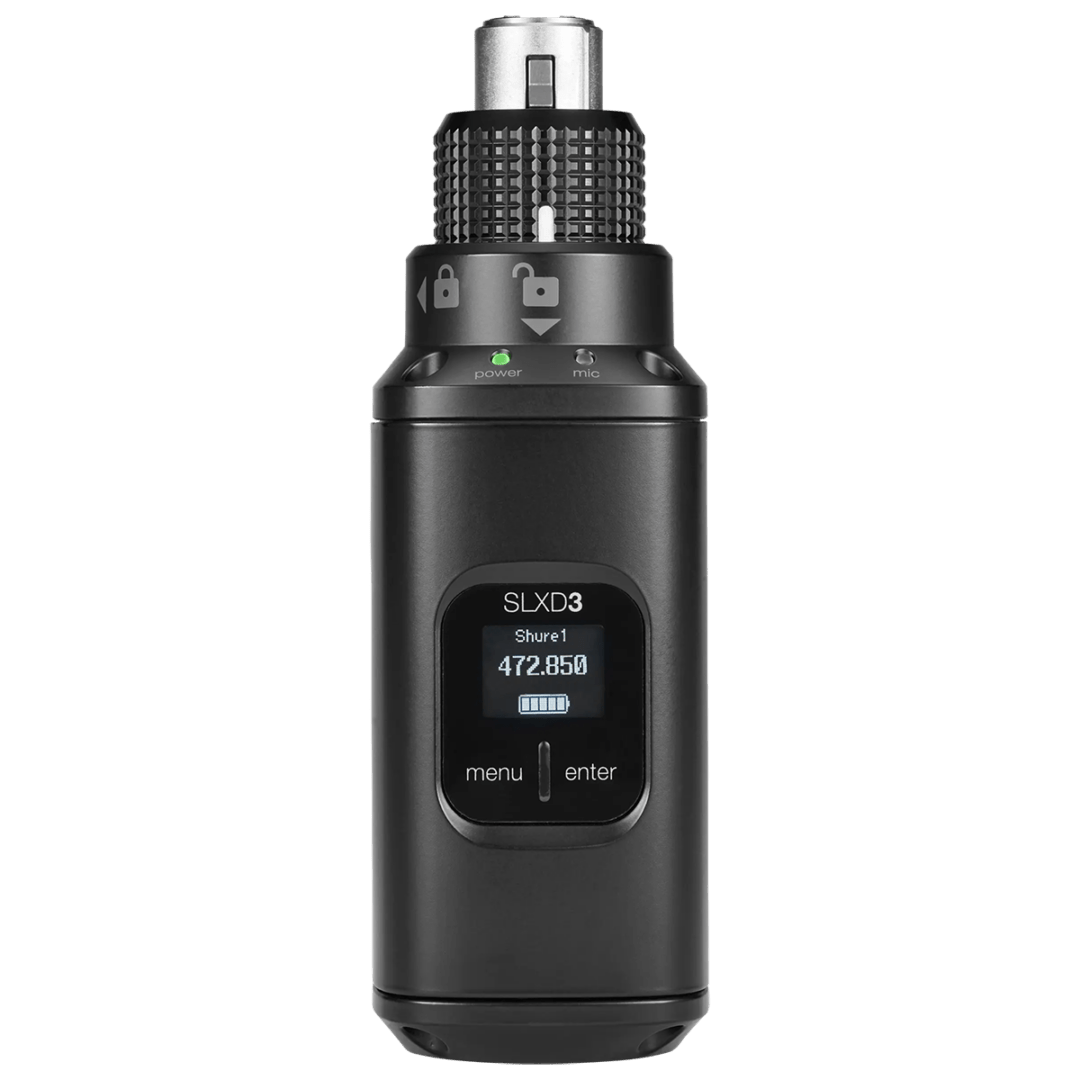Shure SLXD3=-JB プラグオン・ワイヤレスマイク送信機 | Hibino.com