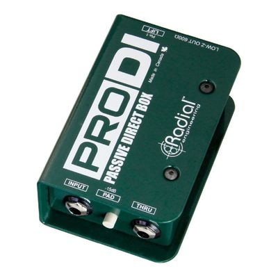 RADIAL J48 アクティブDI ダイレクトボックス | Hibino.com ヒビノ公式