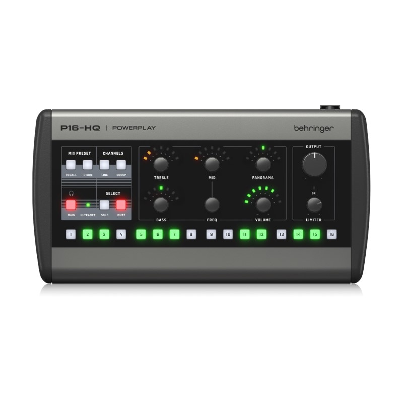 BEHRINGER P16-HQ 16chパーソナルモニターシステム Hibino.com (ヒビノ