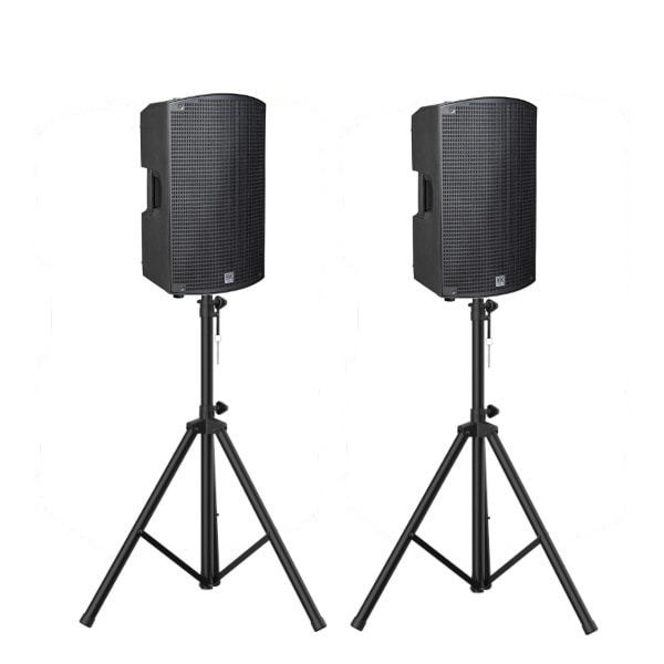HK AUDIO SONAR 112 Xi パワードPAスピーカー ペア スピーカースタンド