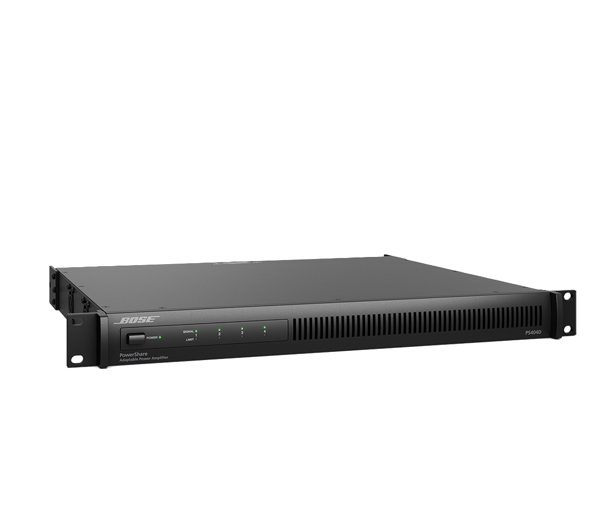 BOSE ボーズ Power Share パワーアンプ PS404D 業務用 BOSE PS404D PowerShare 400W 4chパワーアンプ Dante搭載 | Hibino.com