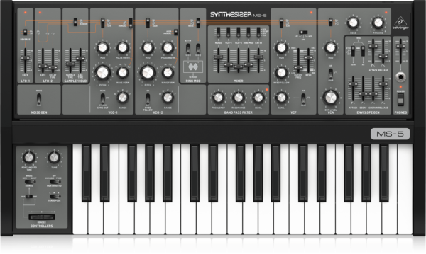 BEHRINGER MS-5 37鍵 アナログシンセサイザー | Hibino.com ヒビノ公式