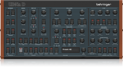 BEHRINGER UB-Xa D 16ボイスポリシンセサイザー Behringer UB-Xa D 16-voice Multi-timbral Polyphonic Desktop
