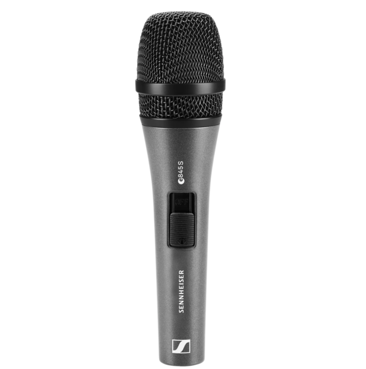 SENNHEISER E 845-S ボーカル用ハンドマイク (ダイナミックマイク