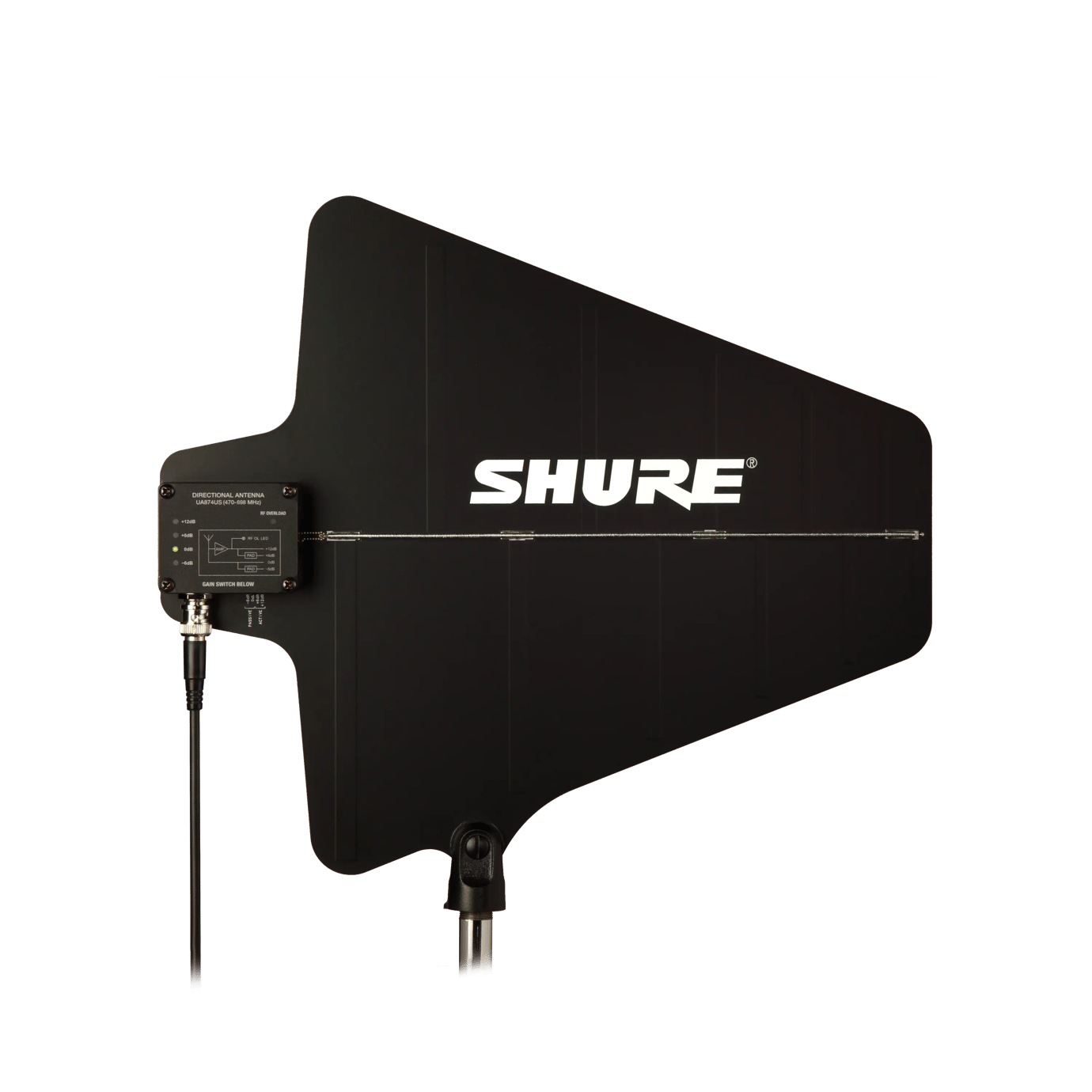 Shure UA874US アクティブ指向性アンテナ 470-698MHz | Hibino.com