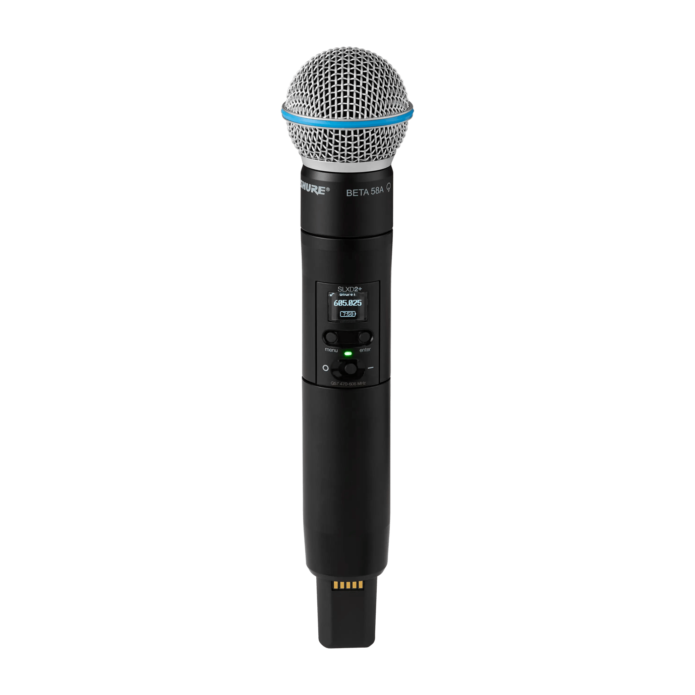 Shure SLXD2+/B58=-JB ハンドマイク送信機 (BETA 58Aヘッド