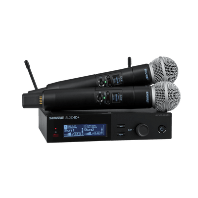 Shure QLXD2/SM58-JB ハンドマイク送信機 QLXD2/SM58=-JB ワイヤレス