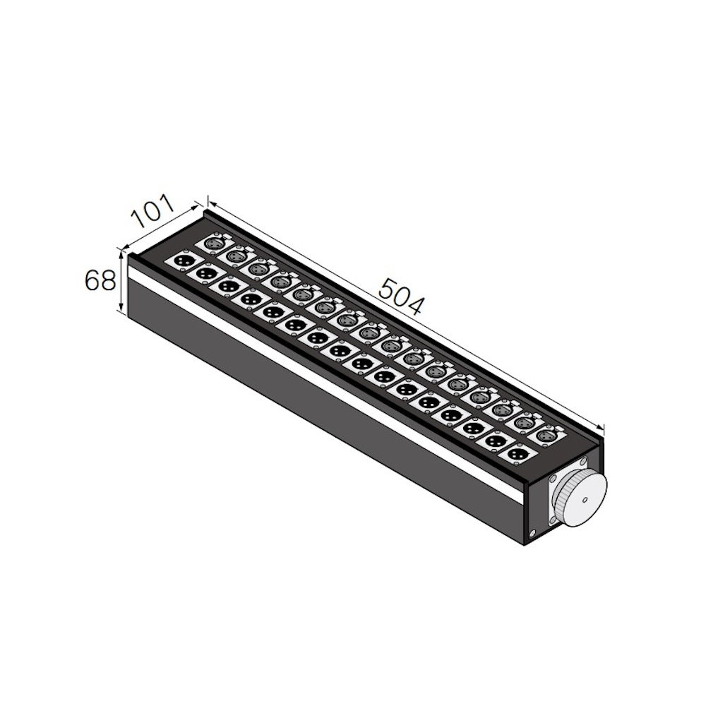 CANARE 16J12F2 マルチボックス 16ch パッチボックス CANARE 16J12F2 マルチボックス 16ch パラボックス | Hibino.com