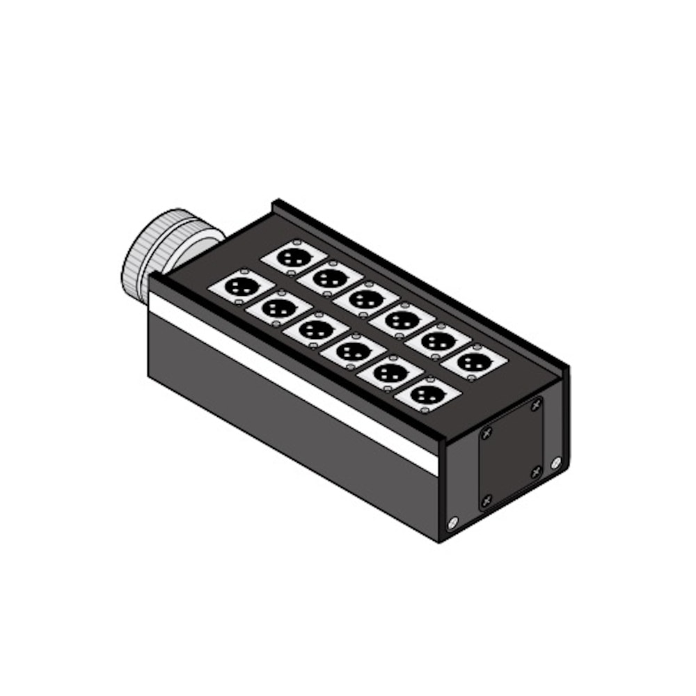CANARE 12B2N1 マルチボックス 12ch XLRオス | Hibino.com ヒビノ公式