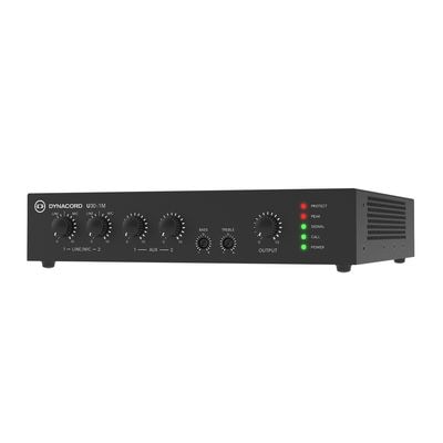 DYNACORD U60:1M-EU ミキサーアンプ 4Ω/8Ω/70V/100V対応 ハーフラック