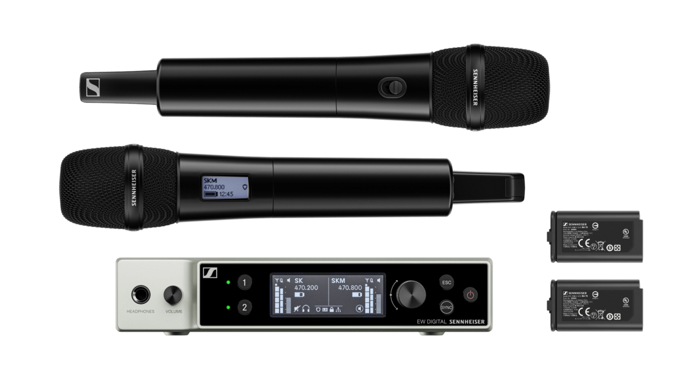 SENNHEISER EW-DX 835-S SET (W5-6) 2chハンドマイクセット (1.2GHz