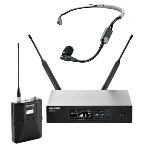 Shure QLXD14/SM35-JB ワイヤレスマイク送受信機セット (SM35-TQG