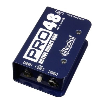 RADIAL J48 Stereo ステレオアクティブDI ダイレクトボックス | Hibino