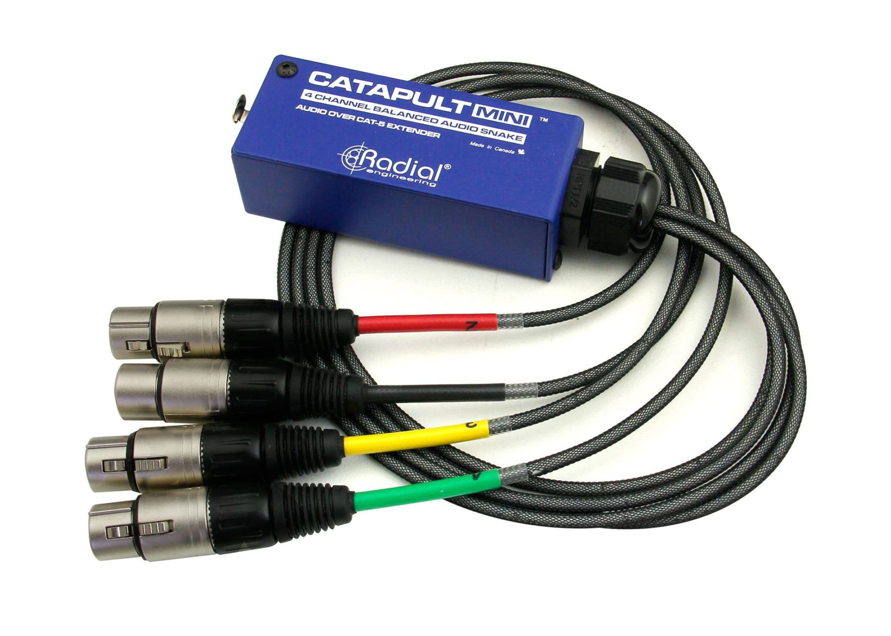 RADIAL Catapult MINI TX 4ch トランスミッター CAT5オーディオ