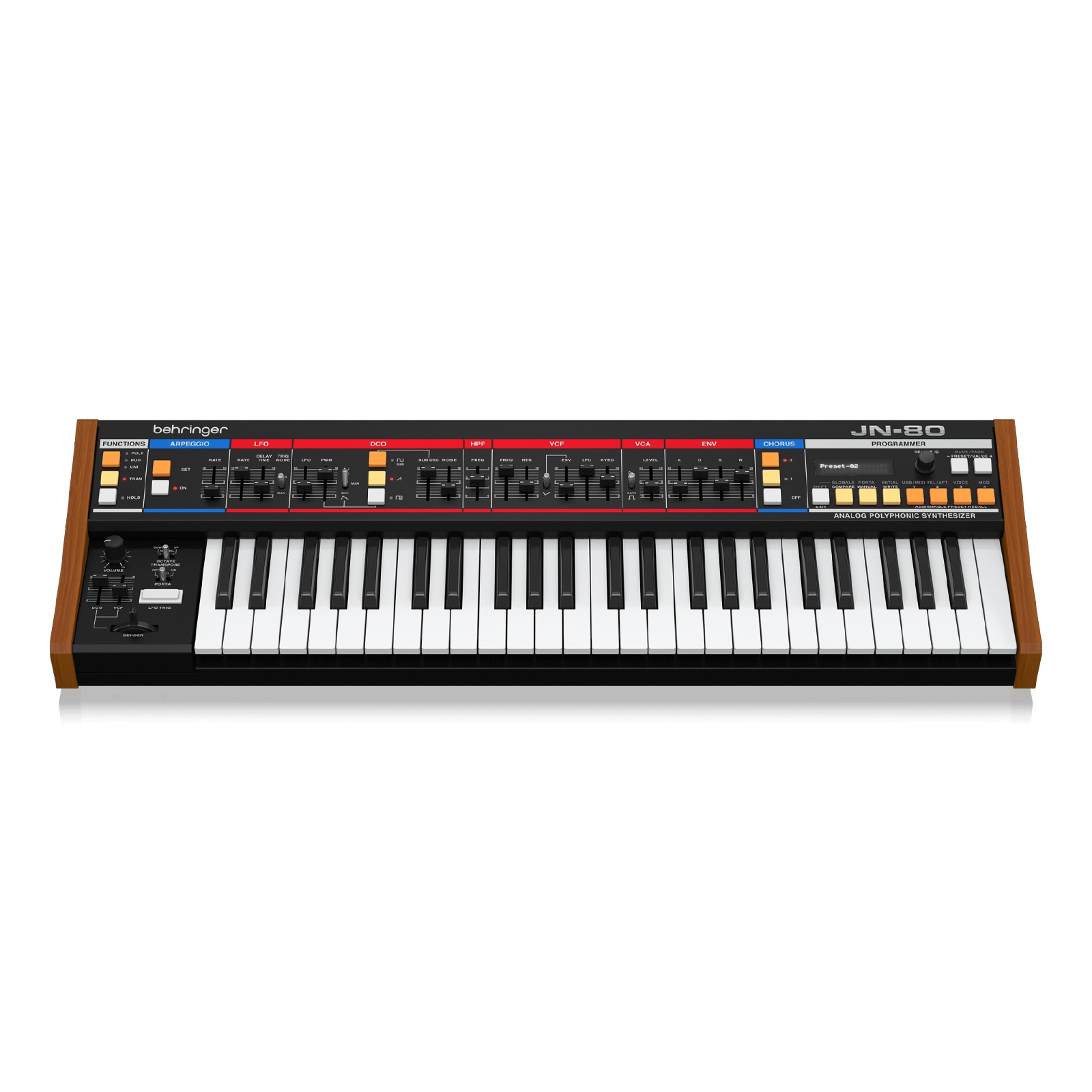 BEHRINGER JN-80 アナログシンセサイザー 8ボイス ポリフォニック 49鍵