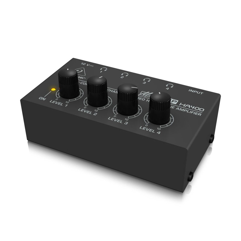 BEHRINGER HA400 MICROAMP ヘッドホンアンプ | Hibino.com ヒビノ公式