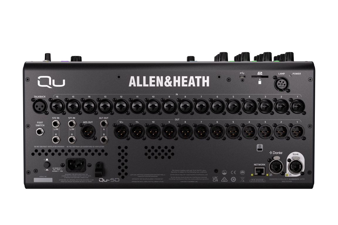 デジタルミキサー ALLEN&HEATH CQ-18T Amazon.com: Allen & Heath CQ-18T Digital Mixer with 7
