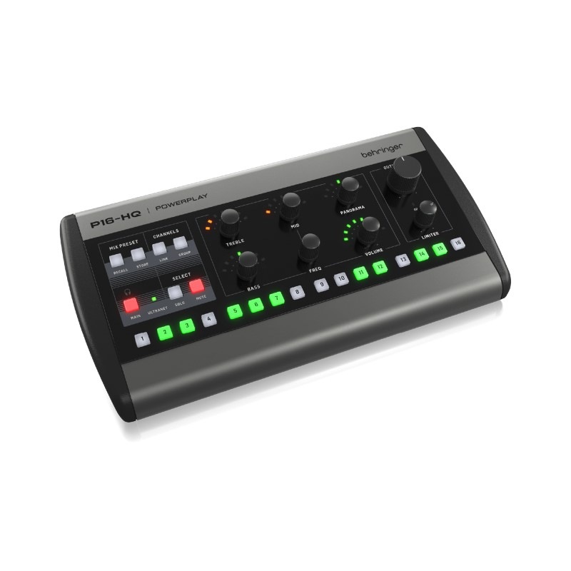 BEHRINGER P16-HQ｜16chパーソナルモニターシステム｜国内正規品