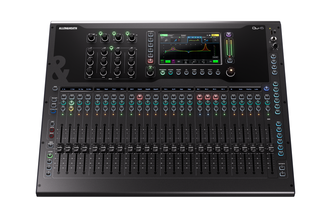 Allen & Heath Qu-6 デジタルミキサー