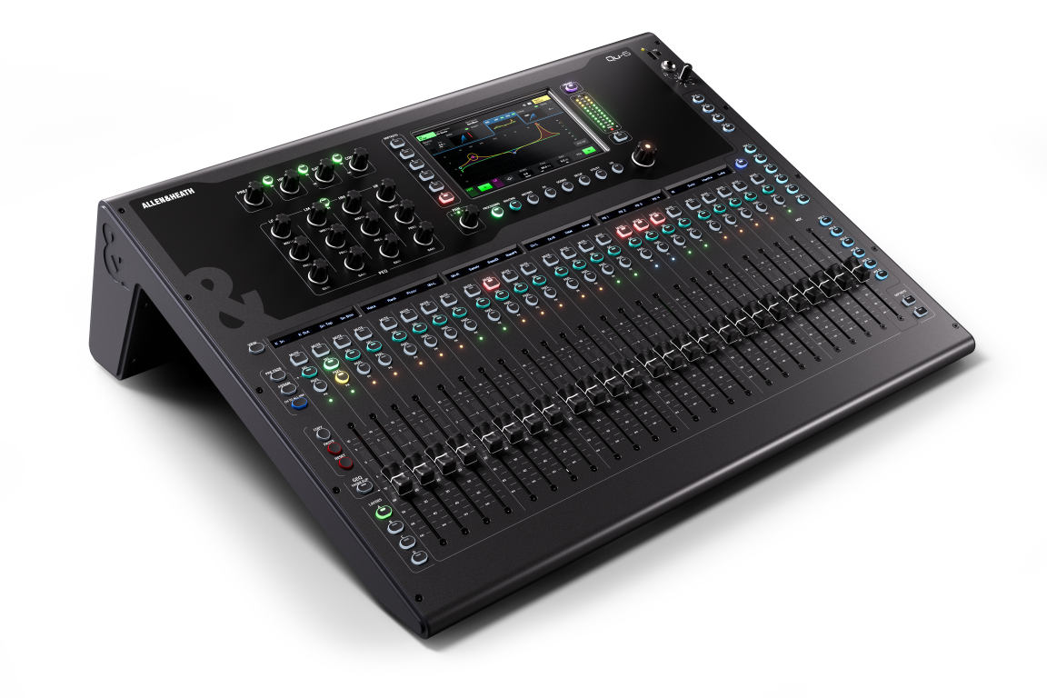 Allen & Heath Qu-6 デジタルミキサー (ミキシングコンソール
