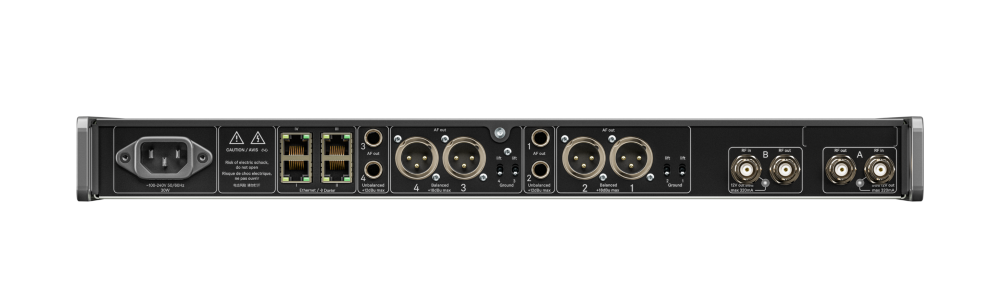 SENNHEISER EW-DX EM 4 Dante (W5-6) 4ch受信機 (1.2GHz) | Hibino.com