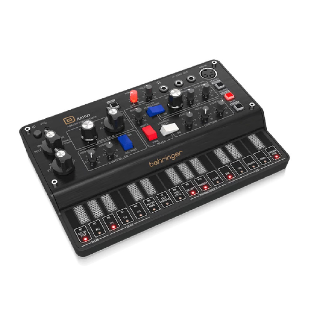 BEHRINGER D MINI デスクトップアナログシンセサイザー 3VCO搭載パラ