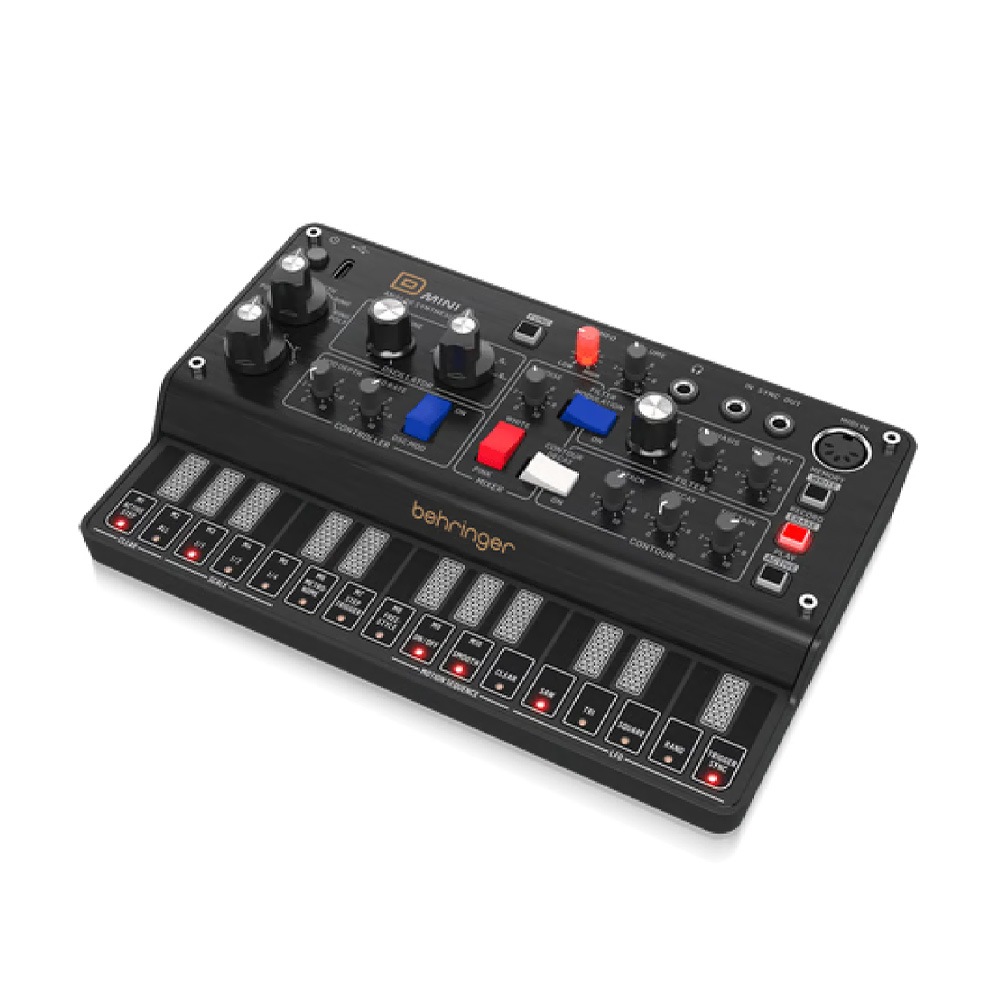 BEHRINGER D MINI デスクトップアナログシンセサイザー 3VCO搭載パラ