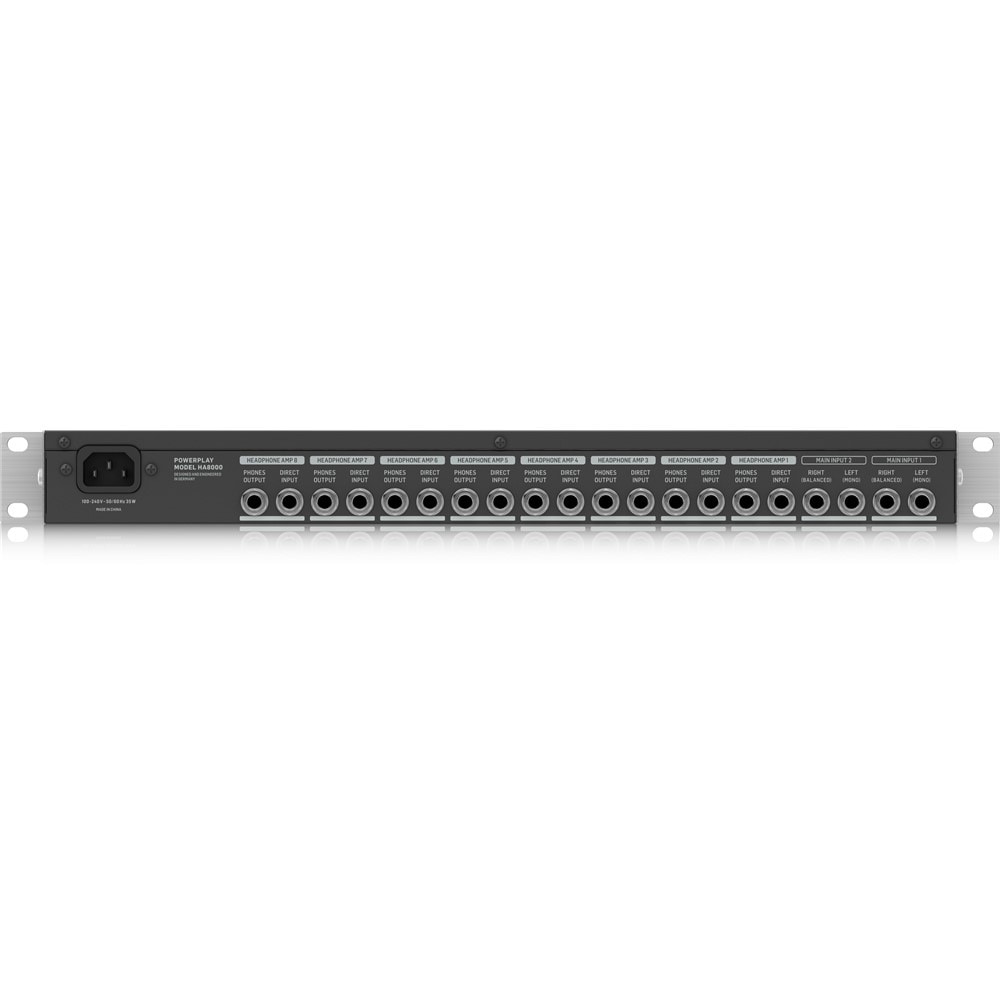BEHRINGER HA8000 V2 POWERPLAY ヘッドホンアンプ｜FULL-TEN