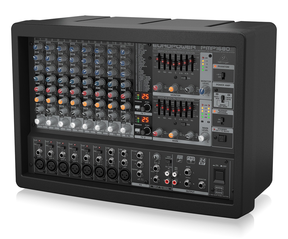 BEHRINGER PMP1680S EUROPOWER パワードミキサー(ボックスタイプ