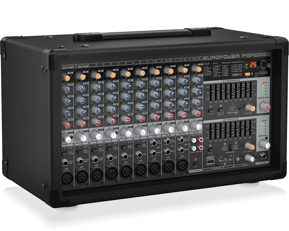BEHRINGER PMP2000D EUROPOWER パワードミキサー(ボックスタイプ