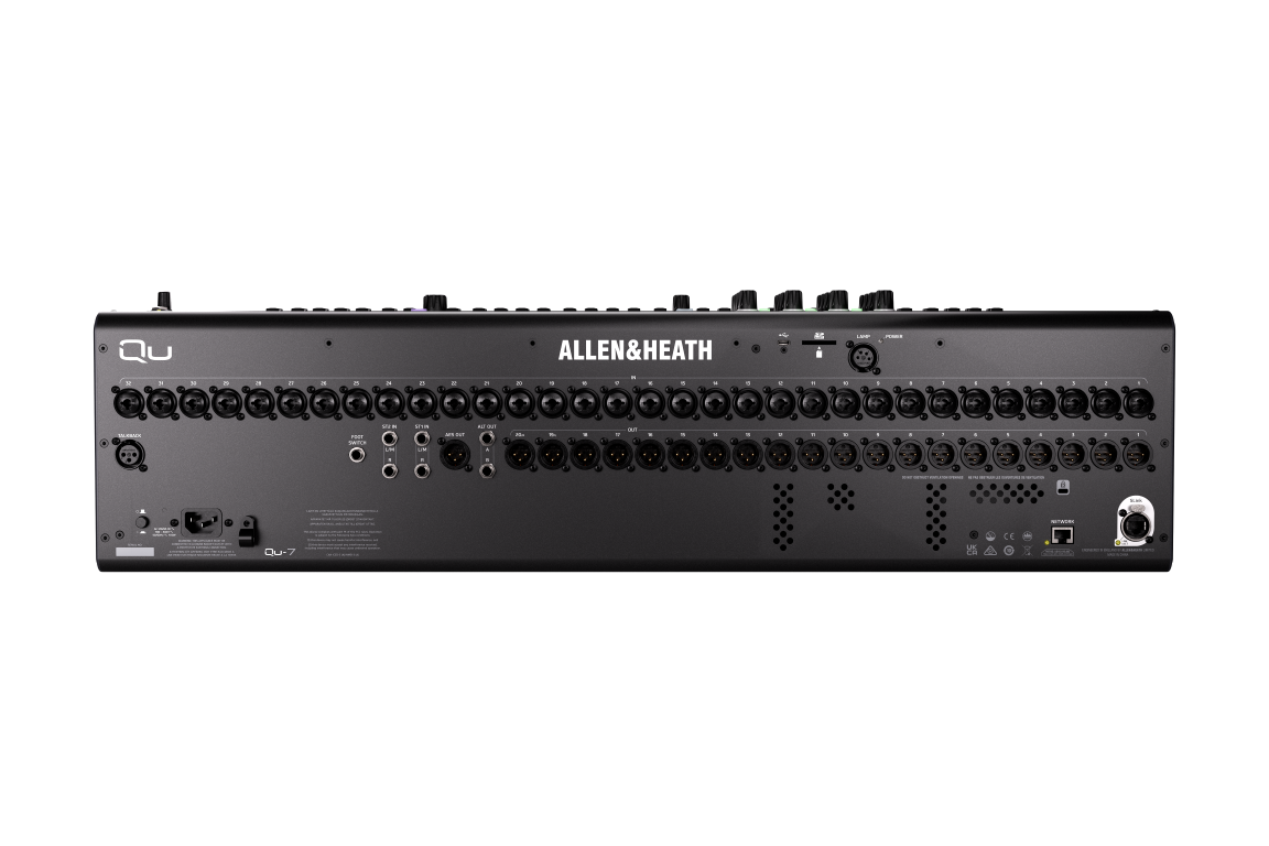 Allen & Heath Qu-Pac デジタルミキサー Allen & Heath Qu-PAC デジタルミキサー｜FULL-TEN