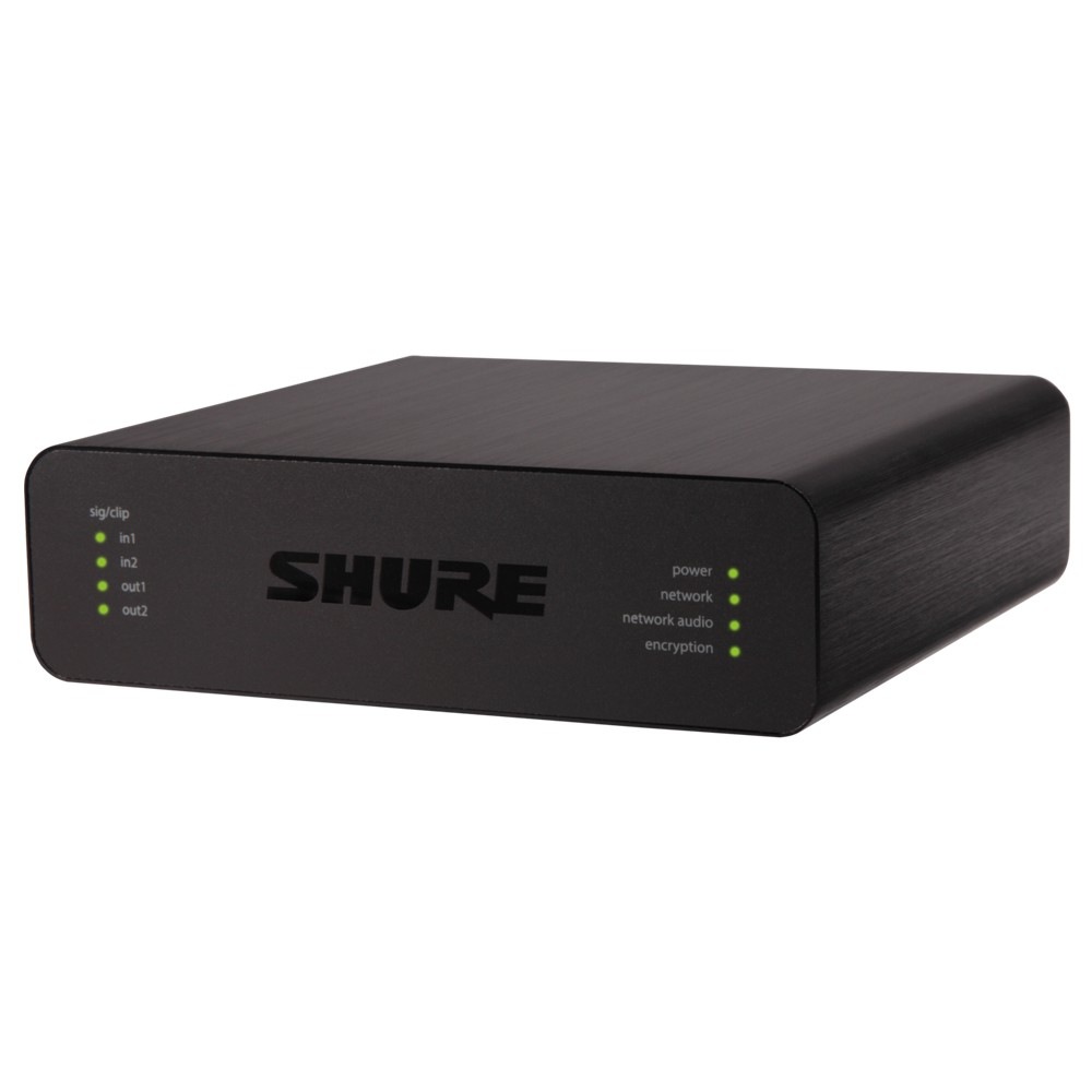 SHURE ANI22オーディオ・ネットワーク・インターフェース Shure ANI22-BLOCK Dante 入出力インターフェース | Hibino.com ヒビノ