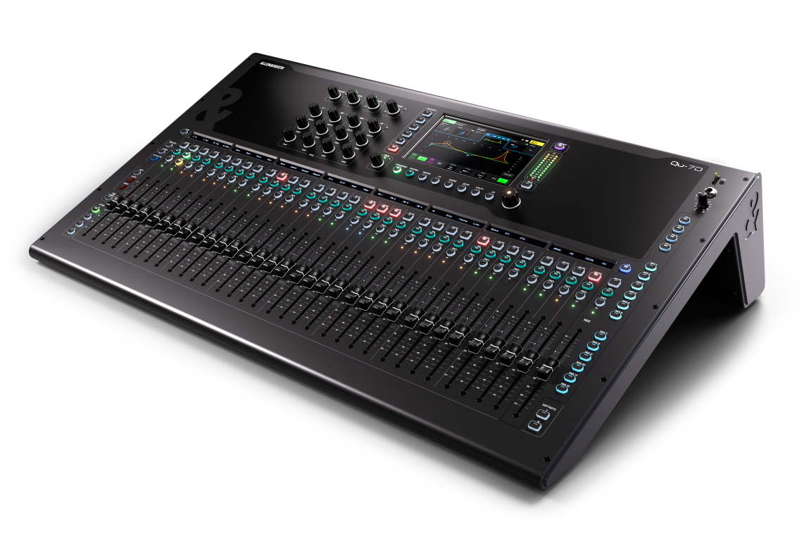 Allen & Heath Qu-7D デジタルミキサー (ミキシングコンソール