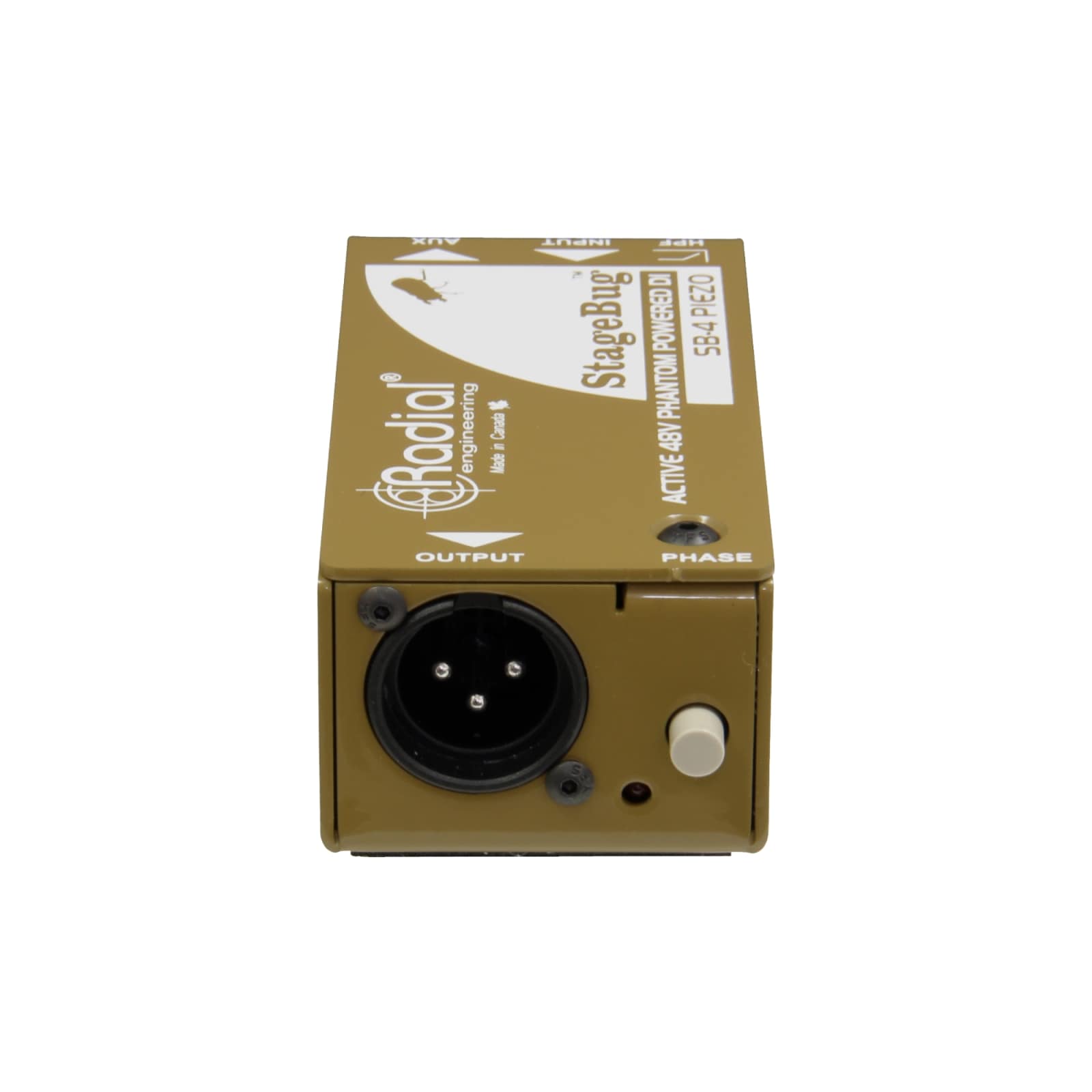 radial ピエゾピックアップ専用DI stagebug SB-4 piezo RADIAL SB-4 Piezo ピエゾPU用アクティブDI ダイレクトボックス