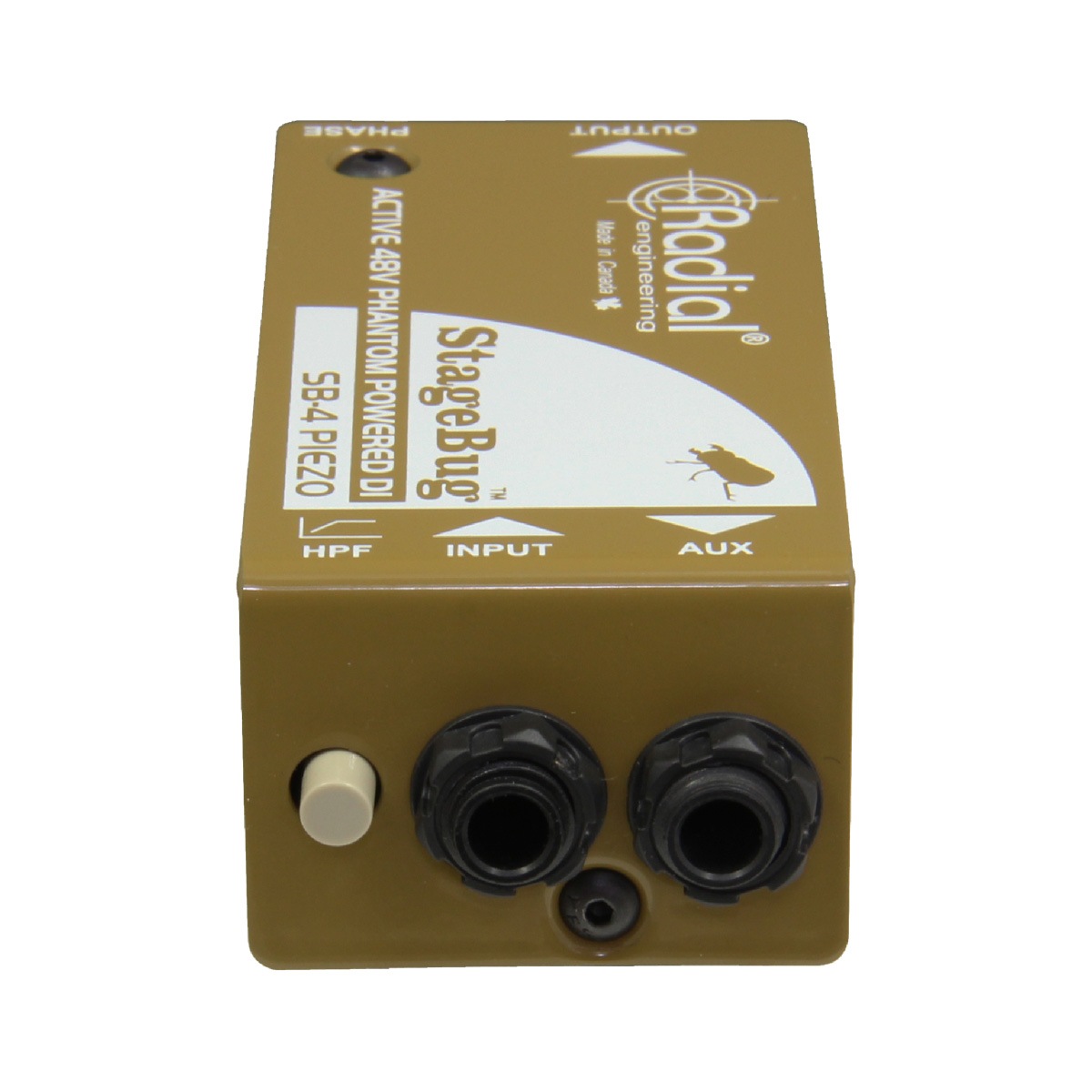 RADIAL SB-4 Piezo ピエゾPU用アクティブDI ダイレクトボックス