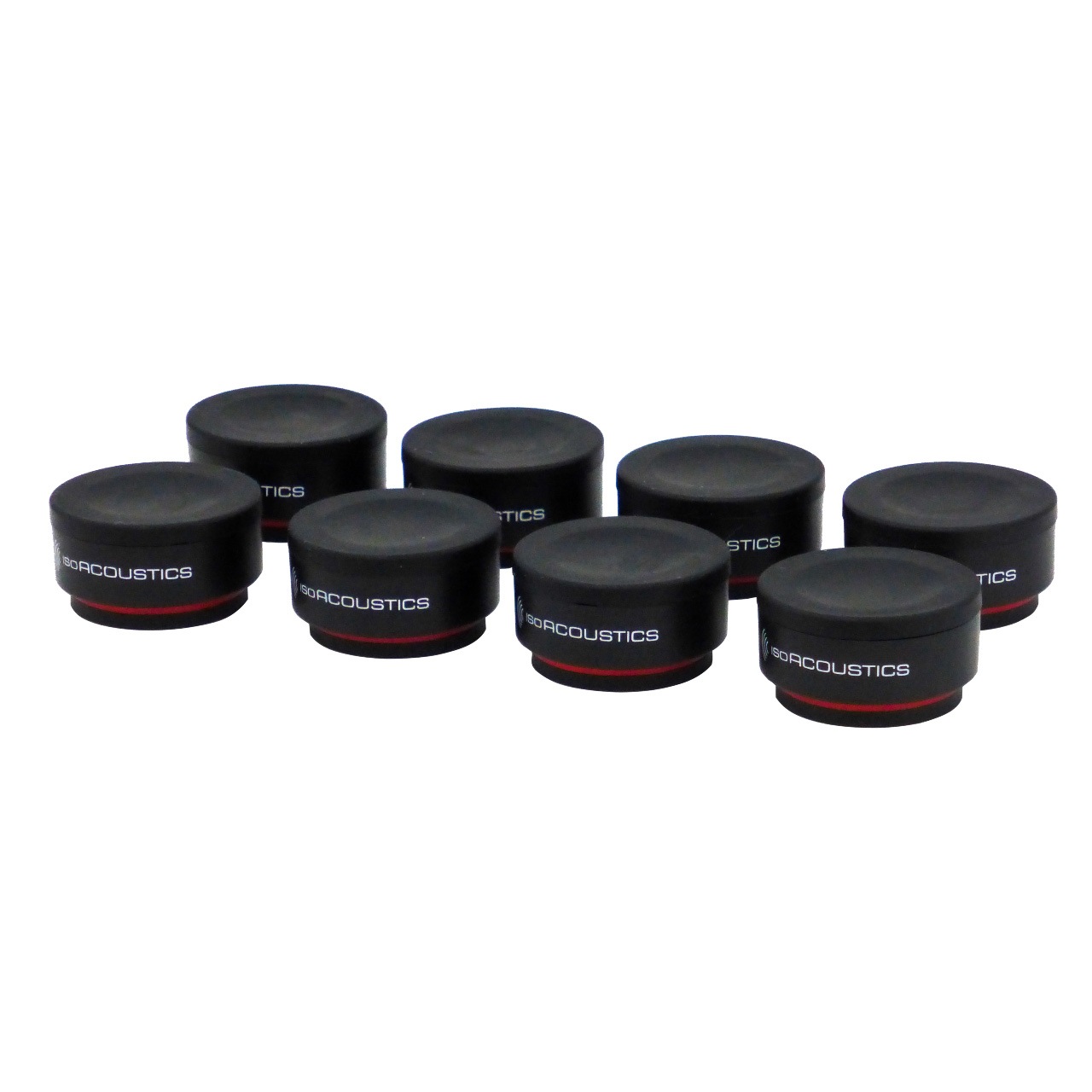 IsoAcoustics ISO-Puck インシュレーター 8個セット ISO ACOUSTICS ISO-PUCK mini モニタースピーカー用インシュレーター 8